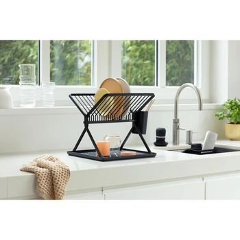 BRABANTIA saliekams trauku žāvētājs, dark grey (139406)