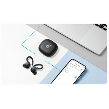 Anker Soundcore Беспроводные наушники Sport X20 A3968G11, Bluetooth 5.3, IP68, 12ч работы от батареи, 6 микрофонов (A3968G11)