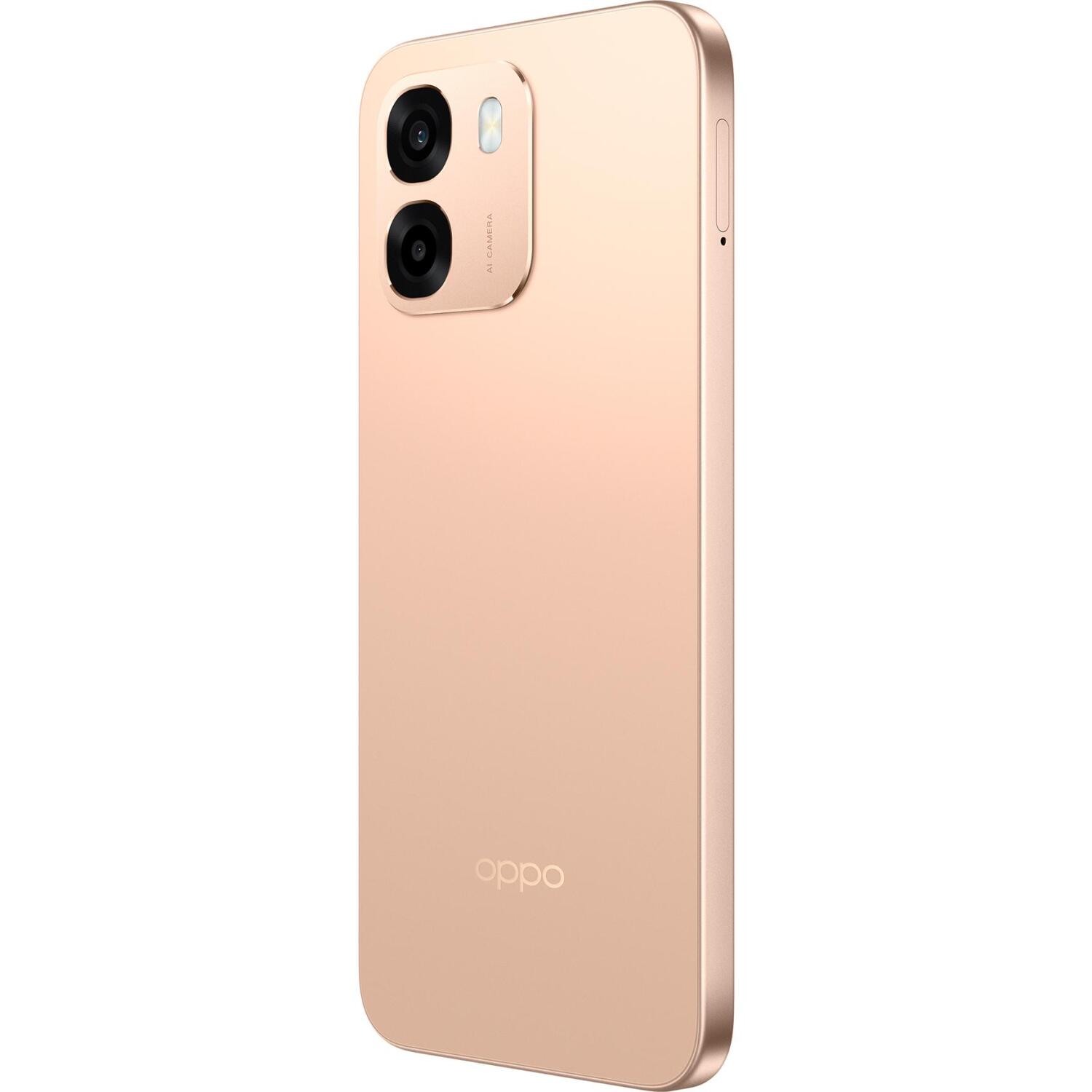 Oppo смартфон CPH2817 110010349848, 6.75in, 6GB, 256GB, 50MP, 8MP, 6550mAh, Android 15, Dual SIM, 4G, Aurora Gold (110010349848)