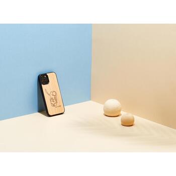 Man&Wood чехол для iPhone 12 Pro Max M8771B, 6.7, с изображением, дерево, поликарбонат (M8771B)