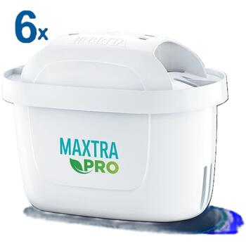Brita MAXTRA PRO ūdens filtra kārtridžs MAXTRA6, 6 gab., 50% bioplastmasa, pārstrādājams, saderīgs ar BRITA krūzēm (MAXTRA6)