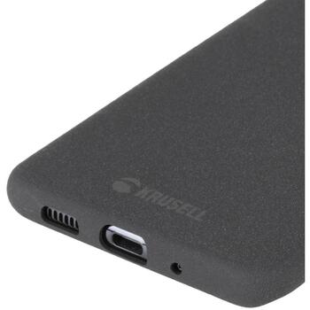 Krusell Essentials SandCover Samsung Galaxy S20+ 61940, черный, пластик, задняя крышка, беспроводная зарядка, устойчив к царапинам (61940)