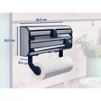 Leifheit Parat Royal 1025793, держатель для бумаги и пленки, 38.5x16.2x8.5см, нержавеющая сталь (1025793)