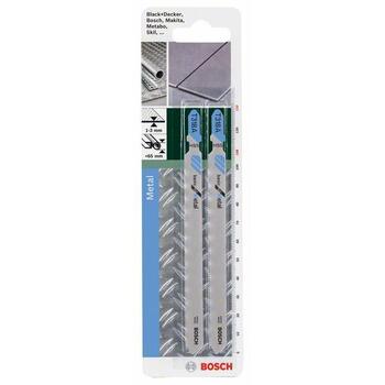 Figūrzāģa asmeņi metālam, HSS, T 318 A, 132 mm, 2609256732, BOSCH (2609256732)
