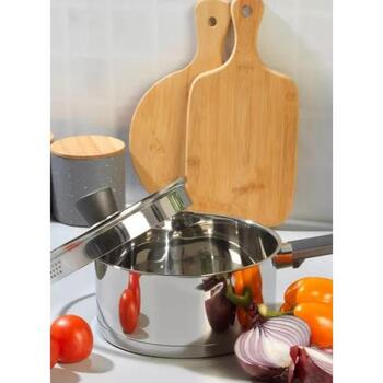 Russell Hobbs Кастрюля RH011641EU7, 20см, 9.5см, нержавеющая сталь, крышка, электрическая, газовая, стеклокерамика, индукция (RH011641EU7)
