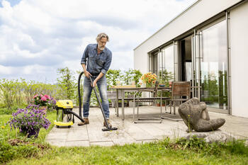 Karcher WD 3-18 S 1.628-575.0, 18V, 17л, 110мбар, 30л/с, 75Вт, 270Вт, 70дБ, 2x0.5м, 35мм (1.628-575.0)