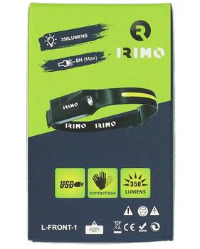 Galvas lukturis LED SMD 350lm, IPx4, L-FRONT-1 IRIMO (L-FRONT-1)