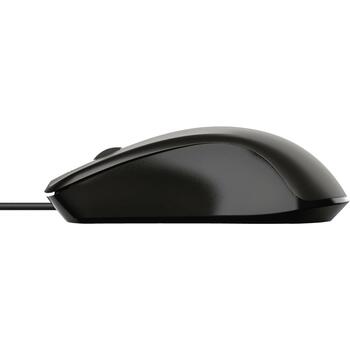 Trust USB datorpele 24657, 1200 DPI, 3 pogas, optiskā, 1.7m kabelis, melna (24657)