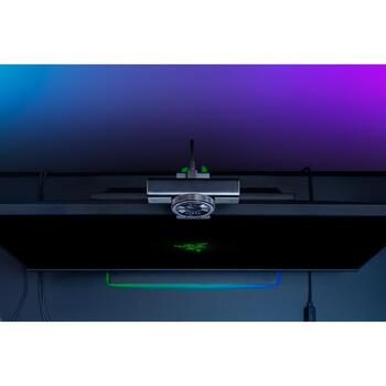 Razer веб-камера Kiyo V2 RZ19-05370100-R3M1, 8.3MP, 4K 30FPS, 1080p 60FPS, USB-C 3.2 Gen1, встроенный микрофон, HDR, шторка, 93° (RZ19-05370100-R3M1)