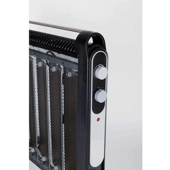 Jata Обогреватель RD227N, 2000 W, 230 V, 5,61 kg, Черный, Белый, Поворотный, Ручка (RD227N)