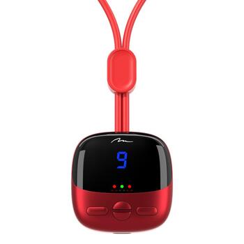 Media-Tech EMS массажер для шеи MT6534, 5W, 2 зоны массажа, 4 режима, перезаряжаемый, подогрев, вибромассаж (MT6534)