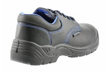 Hogert Защитные обувь HT5K506-42, 42, S3, SRC, черные, кожа, стальной носок, водоотталкивающие, антистатические (HT5K506-42)