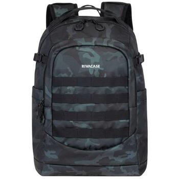 Rivacase Рюкзак 7631NAVYCAMO, 28L, водоотталкивающий, MOLLE, эргономичный, 2 боковых кармана (7631NAVYCAMO)