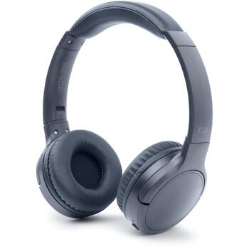 Muse Стерео наушники M-272 BTB, Bluetooth 5.3, 45ч, встроенный микрофон, шумоподавление, синий, накладные (M-272 BTB)