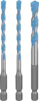 Daudzfunkcionāls urbju komplekts EXPERT HEX-9 MultiConstruction (3gab.) 2608589529 BOSCH (2608589529)
