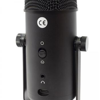 White Shark Микрофон NAGARA, 2x14mm, 20-20000Hz, -35dB, 110dB, 70dB, 44.1/48kHz/16bit, USB A-C 1m (NAGARA)