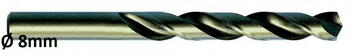 Exact Metāla urbis Ø8,0mm 74080, 0,22kg, DIN338, HSSE-Co5, 10gab (74080)