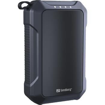 Sandberg 420-65 Обогреватель для рук Powerbank 10000, 10000mAh, 37Wh, 5V/2A, IPX5, USB-C, фонарик (420-65)