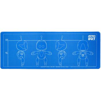 Paladone Столичный коврик PP14336AB, 800mm x 300mm, 428g, резина, противоскользящая поверхность, дизайн Astro Bot (PP14336AB)