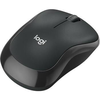 Logitech оптическая мышь M240 910-007119, Bluetooth, 3 кнопки, 10м, 18 месяцев работы от батареи, эргономичный дизайн (910-007119)