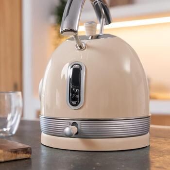 Cecotec Чайник ThermoSense 420 Vintage 1485, 2200 W, 1.8 L, нержавеющая сталь, 360° вращающаяся база (1485)