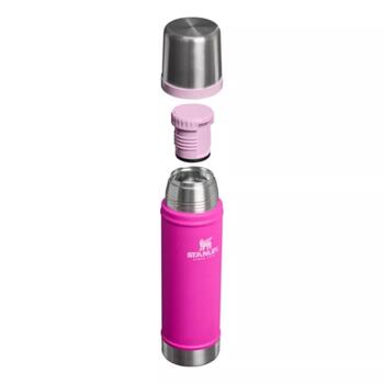 Stanley® Термос The Legendary Classic Bottle 2811345046, 0,6л, нерж. сталь 18/8, розовый, вакуумная изоляция, 18ч горячий (2811345046)