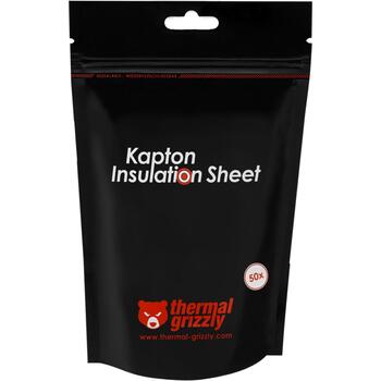 Thermal Grizzly Kapton izolācijas lente TG-KIS-10-60-50, 1mm, 6cm, dielektriskā izturība 8kV, 50 sloksnes (TG-KIS-10-60-50)