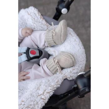 Lodger Slipper Folklore SLM 630_0-6, 0-6M, 100% мериносовая шерсть, песочный цвет, унисекс, осень/зима (SLM 630_0-6)