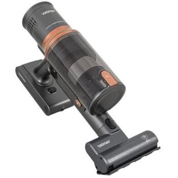 Zelmer Пылесос ZSVC911B 81405923P, 500W, 29.6V, 55мин, черный, моемый EPA фильтр, мини щетка для PET, контейнерный сбор (81405923P)