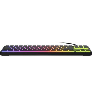 Genesis клавиатура Thor 430 TKL NKG-2345, проводная, USB-A, USB-C, механическая, линейная, RGB, US, черная, 87 клавиш (NKG-2345)