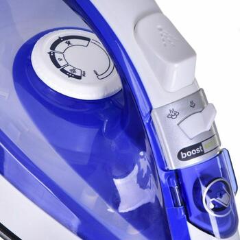 Tefal Tvaika gludeklis FV1711, 1800 W, 24 g/min, 80 g/min, zils, antislīdoša zole, tvaika trieciena funkcija (FV1711)
