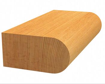 Savienojumu frēze R=6,0mm, l=19mm,kāts 8mm, Rokas frēzēm, malu frēzēm IZLIEKTA PUSLOKA PROFILU FRĒZE STANDARD FOR WOOD, 2608628360, BOSCH (2608628360)
