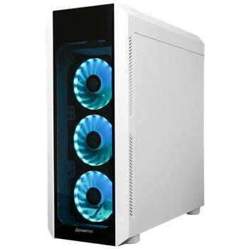 Chieftec Корпус GL-03W-OP, Midi Tower, 4x120mm A-RGB вентиляторы, 2x стеклянные панели, 1x USB 2.0, 2x 2.5