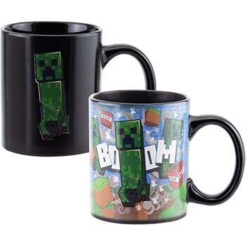 Paladone Minecraft Creeper термокружка, PP7975MCF, 300 мл, 800 г, керамика, изменение цвета при нагреве (PP7975MCF)