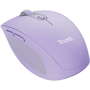 Trust Ozaa USB оптическая мышь 25384, 3200 DPI, 6 кнопок, беспроводная, тихий клик, перезаряжаемая батарея (25384)