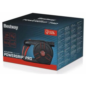Bestway Электрический насос 7345061, 500 Вт, 1200 л/мин, 4 адаптера, двухцветный дизайн (7345061)