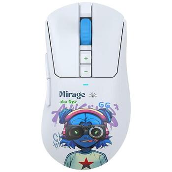 A4Tech Мышь A4TMYS47745, 300 мАч, 75ч, 8 кнопок, 20000 CPI, RGB подсветка, беспроводная, USB-C зарядка (A4TMYS47745)
