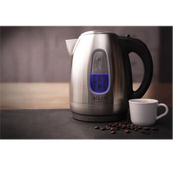Электрический чайник AD 1223 1.7 L 2200 W корпус из нержавеющей стали Adler (AD 1223)