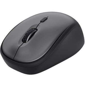 Trust USB оптическая беспроводная мышь YVI+, 24549, 1600 DPI, 4 кнопки, беспроводная, 8м расстояние обнаружения, батарея AA (24549)