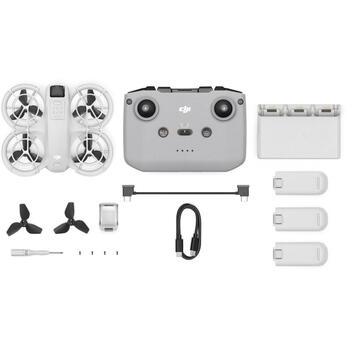 Dji Дрон Neo Fly More Combo CP.FP.00000185.05, 4 ротора, 12 МП, 3840 x 2880 пикселей, 16 м/с, 7000 м, 1435 мАч, 22 ГБ (CP.FP.00000185.05)