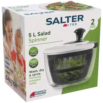 Salter Салатница BW13899EU7, 5L, черный, пластик, противоскользящая поверхность, можно мыть в посудомоечной машине (BW13899EU7)