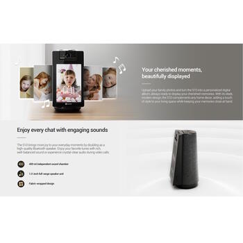 EZVIZ S10 внутренняя поворотная WiFi камера 2K+ 360° Pan Tilt ночное видение 10m Черная (S10-2k+)