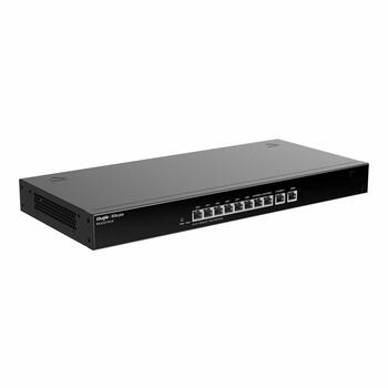 Ruijie Reyee RG-EG210G-E 10-портовый гигабитный облачно управляемый маршрутизатор, чёрный (RG-EG210G-E)
