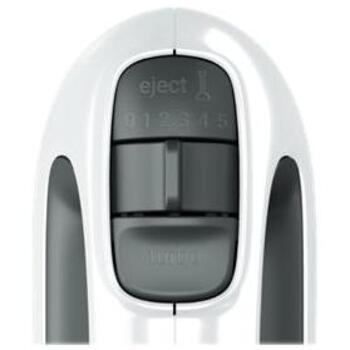 Tefal Ручной миксер HT461138 Prep'Mix+, 500 Вт, 5 скоростей, Турбо режим, Белый/Серый (HT461138)