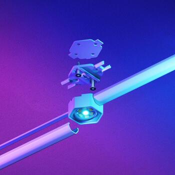 Nanoleaf String lights N7401E00-5POL, 45m, 10 LED, IP65, SmartThings, Bluetooth, Google Assistant (N7401E00-5POL)