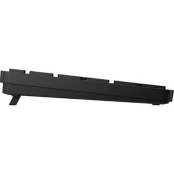 HP Беспроводная клавиатура 4R184AA, 10м, USB, RF, AAA, QWERTY, мембранные клавиши, цифровая клавиатура, мультимедийные клавиши (4R184AA)