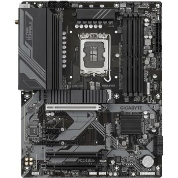 Gigabyte Mātesplate Z790 D AX 1.1, atbalsta Intel Core 14. paaudzes CPU, 12+1+1 fāzes digitālais VRM, līdz 7600MHz DDR5 (Z790 D AX 1.1)