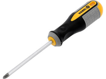 Vorel 60966 отвертка Phillips PH2x100мм, CRV 6150, сатин, намагниченная, GRD (60966)