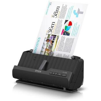 Epson kompaktais Wi-Fi skeneris ES-C320W B11B270401, 3500 skenējumi/dienā, 600 dpi, automātiska duplex skenēšana (B11B270401)