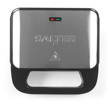 Salter 3-in-1 uzkodu gatavotājs EK6665VDE, 750W, 225x125mm, maināmas plāksnes, nepiedegoša virsma, gaismas indikatori (EK6665VDE)